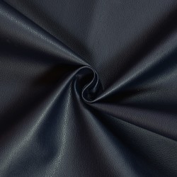 Эко кожа (Искусственная кожа) (Ширина 138см), цвет Темно-Синий (на отрез) в Твери