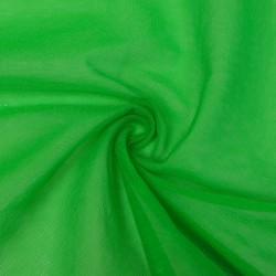 Фатин (мягкий), цвет Светло-зеленый (на отрез)  в Твери