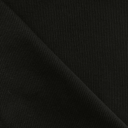 Ткань Кашкорсе, 420гм/2, 110см, цвет Черный (на отрез) в Твери