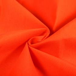 Ткань Грета Водоотталкивающая (80%пф, 20%хл) (Ширина 150см), цвет Оранжевый Неон (на отрез) в Твери
