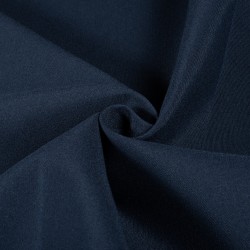 Ткань Грета Водоотталкивающая (80%пф, 20%хл) (Ширина 150см), цвет Темно-Синий (на отрез) в Твери