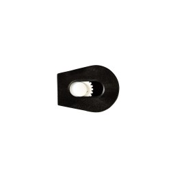 Зажим для шнура 4 мм KL цвет Чёрный + Белый (поштучно)  в Твери