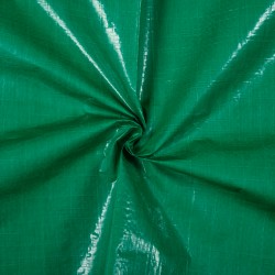 Тентовое полотно Тарпаулин 120 г/м2 (Ширина 2м), цвет Зеленый (на отрез) в Твери