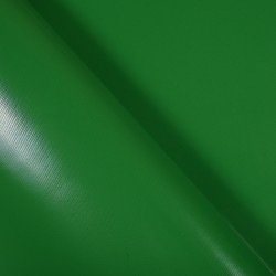 Ткань ПВХ 450 гр/м2 (Ширина 1,6м), цвет Зелёный (на отрез) в Твери