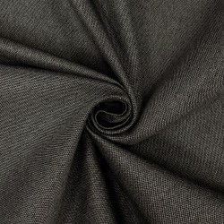 Ткань Рогожка (мебельная) (Ширина 140см), цвет Тёмно-Серый (на отрез) в Твери