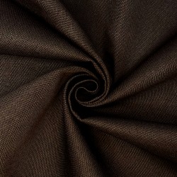Ткань Рогожка (мебельная) (Ширина 140см), цвет Тёмно-Коричневый (на отрез) в Твери