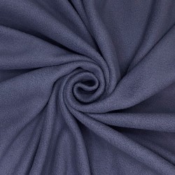 Ткань Флис Односторонний 130 гр/м2 (Ширина 150см), цвет Темно-серый (на отрез) в Твери