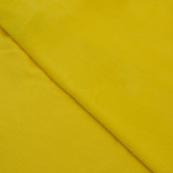 Флис Односторонний 180 гр/м2, Желтый (на отрез)  в Твери