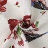 Интерьерная ткань Дак (DUCK), принт "Гранат с птицей" (на отрез)