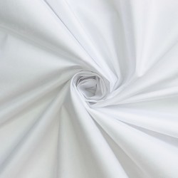 Ткань Дюспо 240Т  WR PU Milky (Ширина 150см), цвет Белый (на отрез) в Твери