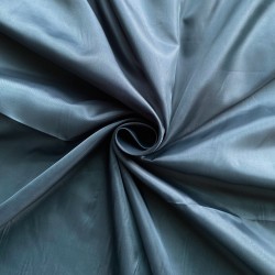 Ткань подкладочная Таффета 190Т (Ширина 150см), цвет Темно-серый (на отрез) в Твери