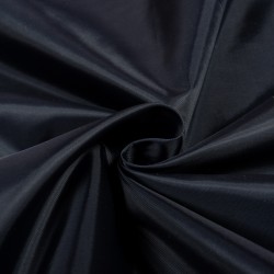 Ткань подкладочная Таффета 190Т (Ширина 150см), цвет Темно-Синий (на отрез) в Твери