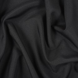 Ткань Габардин (100%пэ) (Ширина 150см), цвет Черный (на отрез) в Твери