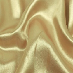 Ткань Атлас-сатин ЛЮКС, цвет Золотой (на отрез)  в Твери