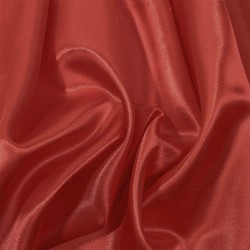 Ткань Атлас-сатин, цвет Красный (на отрез)  в Твери