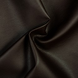 Эко кожа (Искусственная кожа) (Ширина 138см), цвет Темно-Коричневый (на отрез) в Твери