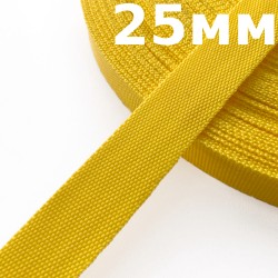 Лента-Стропа 25мм,  Жёлтый   в Твери