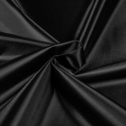 *Ткань Оксфорд 210D PU, цвет Черный (на отрез)  в Твери